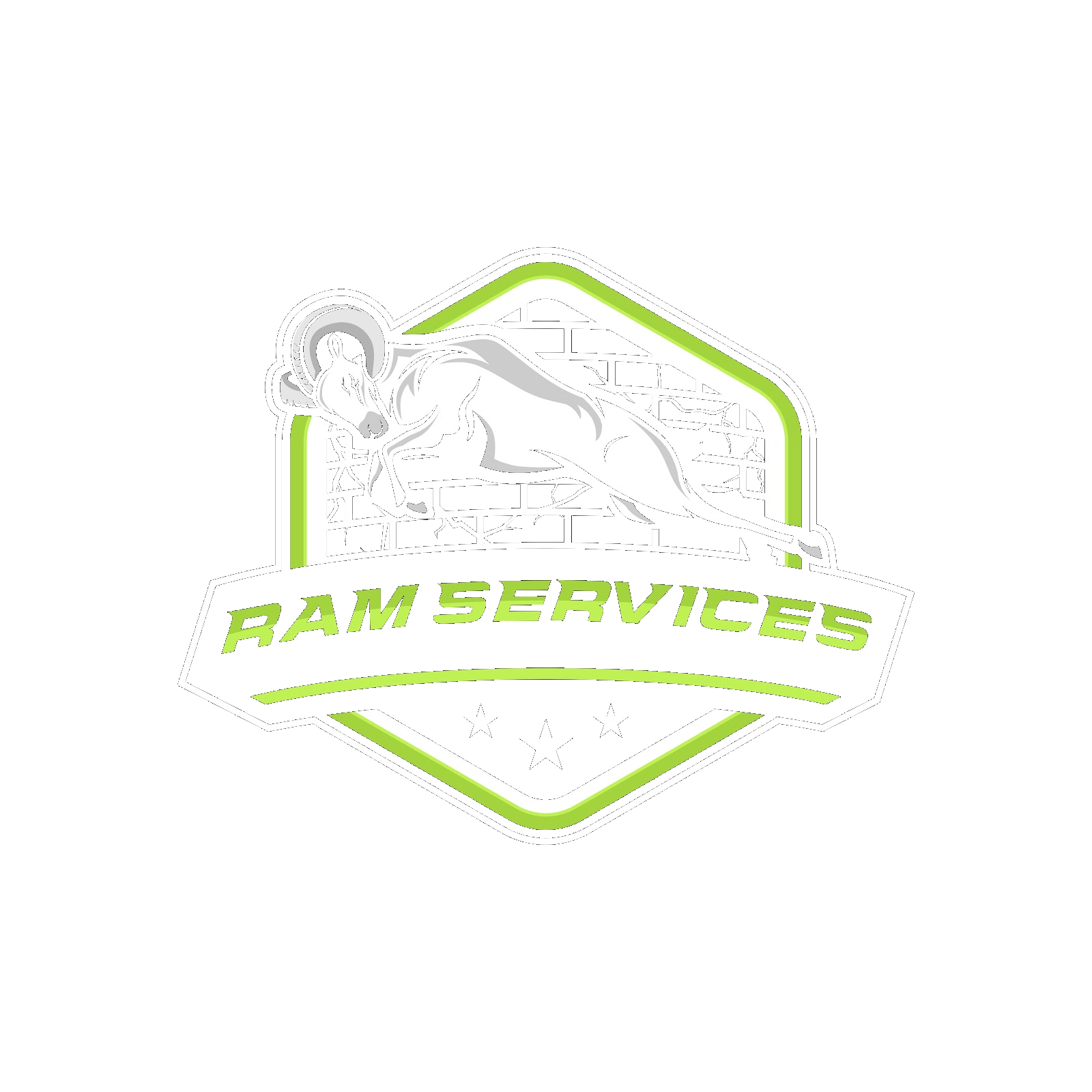 RAM Services site work contractor logo